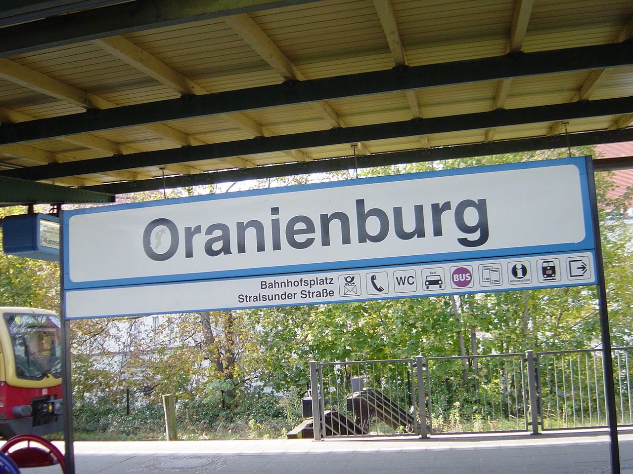 I[jGuNw[Oranienburg Bahnhof]